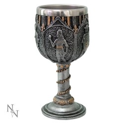 Kielich puchar - Medieval Knight Goblet 17.5cm